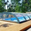 Pooltak Nova Comfort Omonterad 8x4 med sarg Antracit