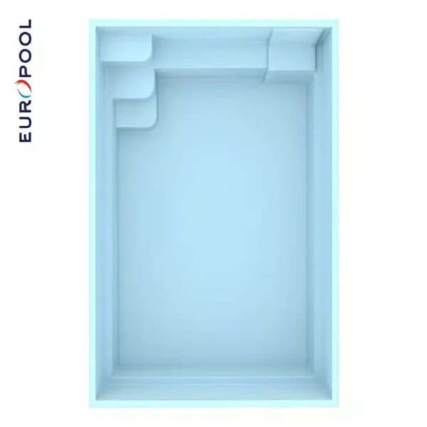 Glasfiberpool Europool Mini Victoria 420