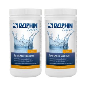 Aktivt Syre Delphin Spa Shock Tabs 20g 1kg 2-pack