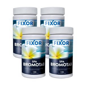 Bromtabletter SPA Fixor by Nitor Bromotabs 20g,1kg 4-pack