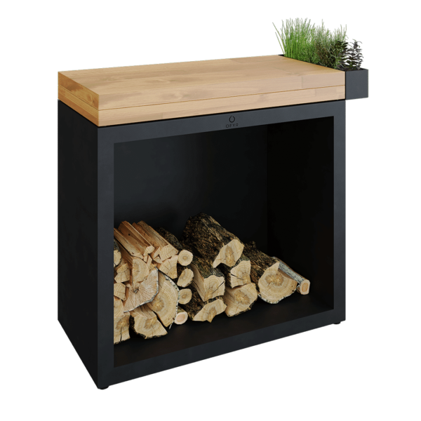 OFYR Butcher Block Storage 90 Black TW