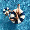 Badring Petites Pommes Cannes Blue 120cm