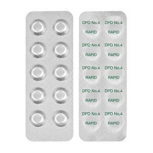 DPD N°4 Rapid Testtabletter för Aktivt Syre - Pool & Spabad