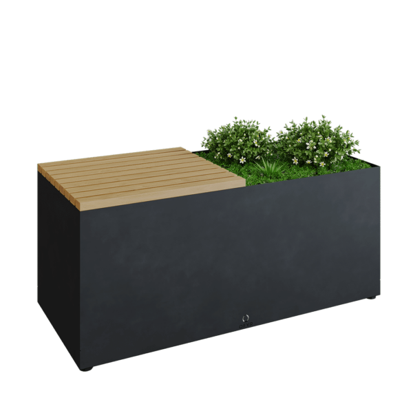 OFYR Herb Garden Bench Black