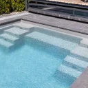 Glasfiberpool Gullberg & Jansson Pegasus 800 3,8x8x1,5 m