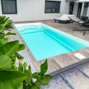 Glasfiberpool Gullberg & Jansson Solaris 550 3x5,5x1,5 m
