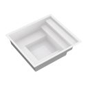 Glasfiberpool Gullberg & Jansson Thalia 250 2,3x2,5x0,8 m