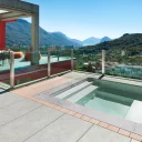 Glasfiberpool Gullberg & Jansson Thalia 250 2,3x2,5x0,8 m