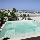 Glasfiberpool Gullberg & Jansson Thalia 250 2,3x2,5x0,8 m