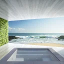 Glasfiberpool Gullberg & Jansson Thalia 250 2,3x2,5x0,8 m