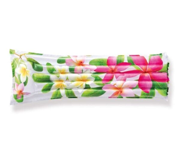 INTEX Badmadrass 183x69cm Blommor