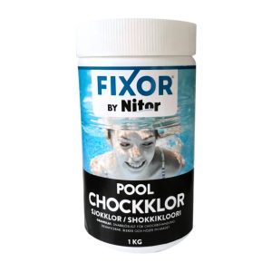 Klorgranulat Pool Fixor by Nitor Chockklor 1kg