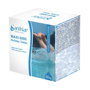 Klorpuck Saniklar Maxi 6000 Holiday Tablett 0,6kg