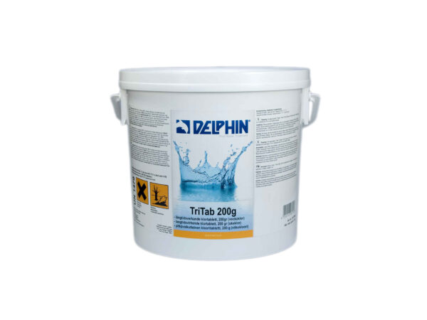 Klorpuckar Delphin Tritab 200g, 5kg