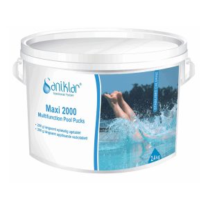 Klorpuckar Saniklar Maxi 2000 Multifunction 200g, 2,4kg