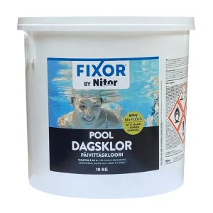 Klortabletter Pool Fixor by Nitor Dagsklor Tabs 20g, 10kg