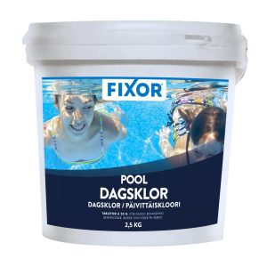 Klortabletter Pool Fixor by Nitor Dagsklor Tabs 20g, 2,5kg