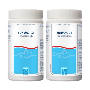 Klortabletter SpaCare Sunwac 12 1kg 2-pack