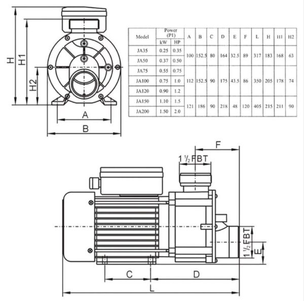 Spapump LX JA75 - Bild 5