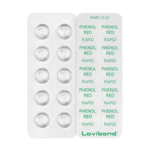 Phenol Red Rapid Testtabletter för pH-värde - Pool & Spabad
