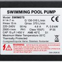 Poolpump LX SWIM075 1,2 hk