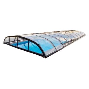 Pooltak Nova Comfort Standard 4,5x10,5 Antracit - Självmontering (Byggsats)