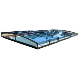 Pooltak Leia Standard 3,5x6,5 Antracit - Självmontering (Byggsats)
