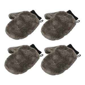 Rengöringshandske Mikrofiber Fixor by Nitor 4-pack