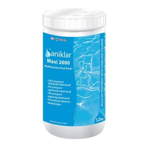Klorpuckar Saniklar Maxi 2000 Multifunction 200g, 1,2kg