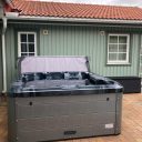 Spabad Nordpool Idun Svart - 6 personer