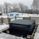 Spabad Nordpool Sarek Svart - 5 personer