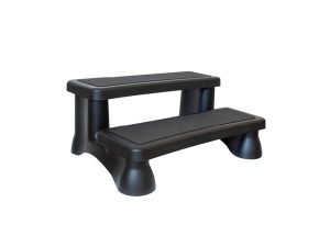 Spatrappa Viskan Step svart med antislip