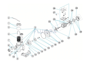 Reservdelar Astral Sena 1,25 hk