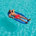 Flytmadrass Swimways Spring Float Blå