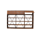 Vedställ Utomhus OFYR Wood Storage Corten 100