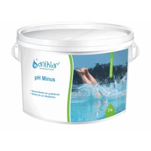 pH-Sänkare Saniklar pH Minus Granulat 3kg