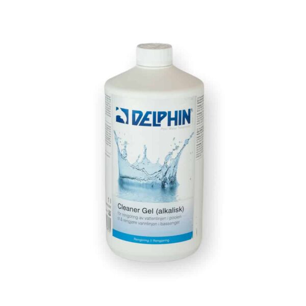 Rengöringsmedel Delphin Cleaner Gel (alkalisk) 1l