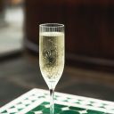 Champagneglas Plast Stripe 18cl 6-pack