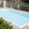 Glasfiberpool Polyfaser Sylt Mått: 8,00 x 3,77 x 1,50 m - Bild 2