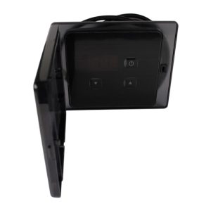 Komplett LED V/Q/X/S-serien, Intus, Bonum (svart med knappar)