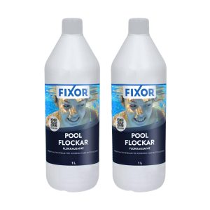 Flockningsmedel Pool Fixor by Nitor Flytande 1l, 2-pack