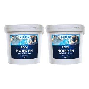 pH-Höjare Pool Fixor by Nitor Granulat 2Kg 2-pack