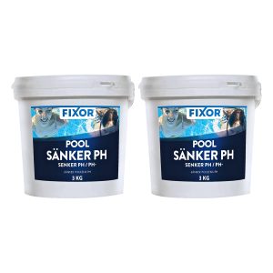 pH-Sänkare Pool Fixor by Nitor Granulat 3Kg 2-pack