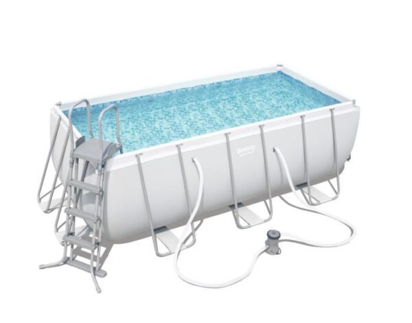 Bestway Pool Rektangulär 4,12x2,01x1,22m