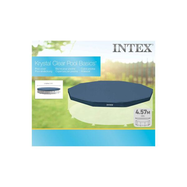 Intex Poolöverdrag 457 cm
