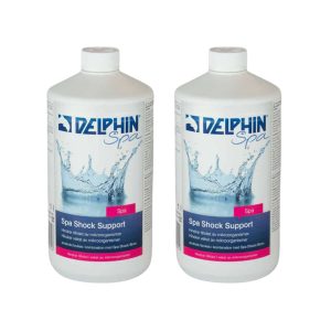 Aktivt Syre Aktivator Delphin Spa Shock Support 1L 2-pack