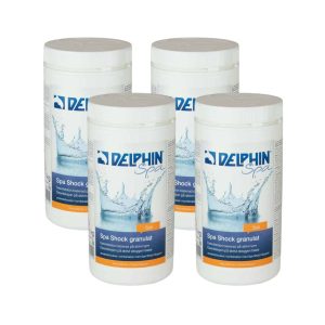 Aktivt Syre Delphin Spa Shock Granulat 1kg 4-pack