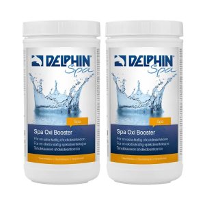 Aktivt Syre & Klorgranulat Delphin Spa Oxi Booster 1kg 2-pack