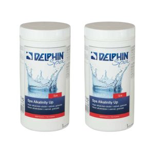 Alkalinitetshöjare Delphin Spa Alkalinity Up 1kg 2-pack