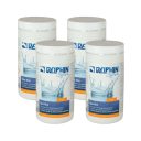 Klorgranulat Delphin Spa Klor 1kg 4-pack